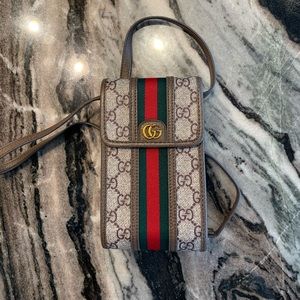 Phone Case crossbody GG Gucci Ophidia